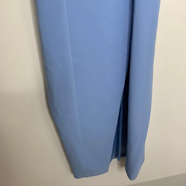 Camila Coelho Aaliyah Midi Dress Periwinkle Blue Womens Size Small - Image 13