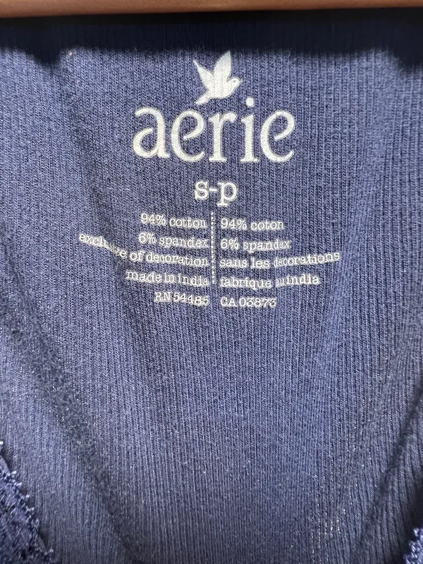 Aerie Blue Tank Top - Image 3