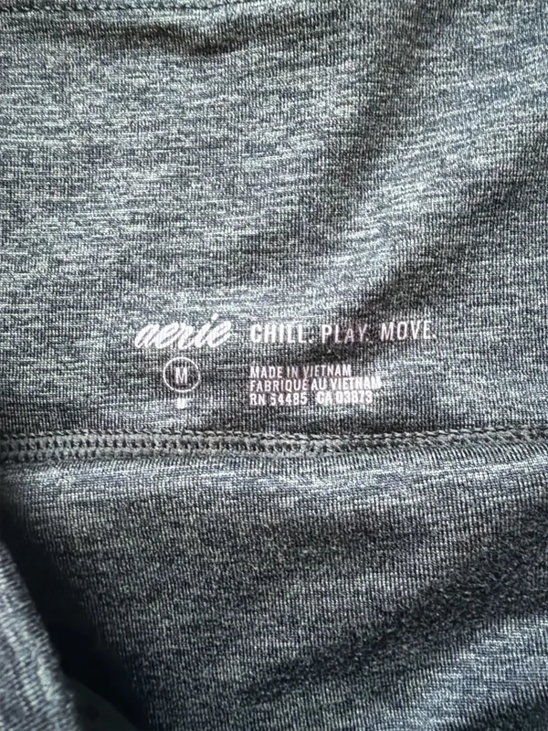 Aerie Chill. Play. Move. High-Waisted Heathered Pocket Leggings - Image 2
