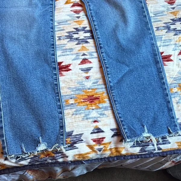 NWT Just Black Denim HR Vintage Straight Blue Jeans - Image 6