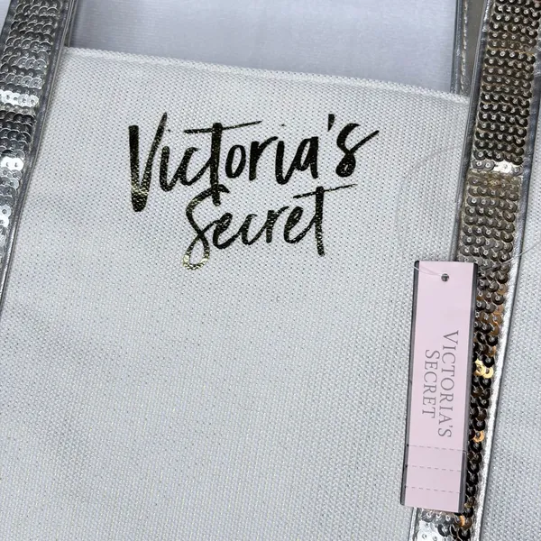 Victoria’s Secret Sparkle Tote Bag Weekender - Image 3