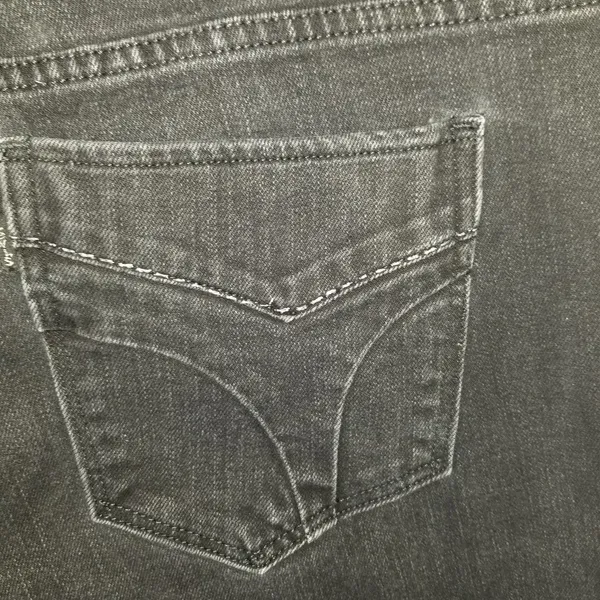 Levi's 505 Straight Leg Jeans Women's Size 12M Soft Black Stretch Denim Mid-rise - Image 12