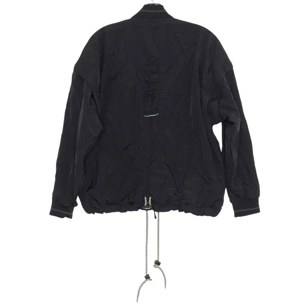 Gymshark Womens Jacket Retake Woven Full Zip Sleeves Oversize Black Size XS FM - Image 3