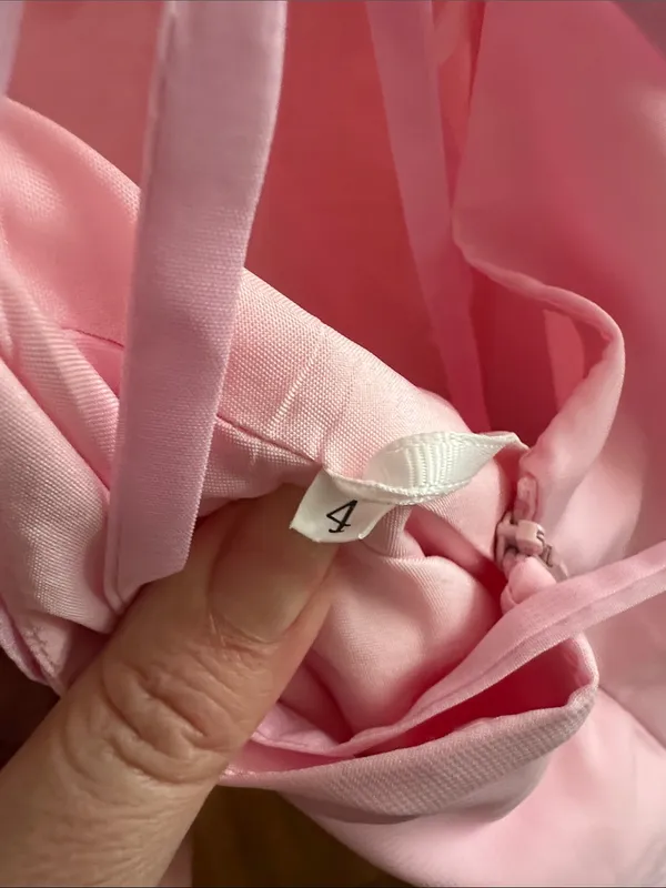 Soft Pink Tiered Maxi Slip Dress with Spaghetti Straps - Image 6
