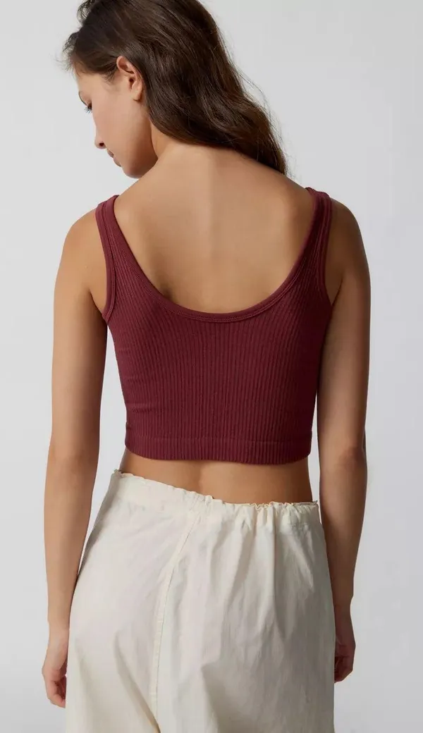 Urban Outfitters Out From Under Drew Seamless Ribbed Bra Top - Image 2
