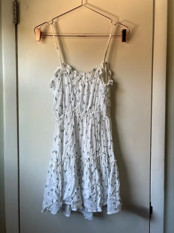 LA Hearts PacSun Dress White Floral - Image 2