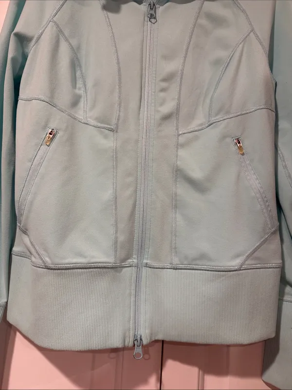 Zella Tiffany blue Full-Zip‎ athletic  Jacket small - Image 2