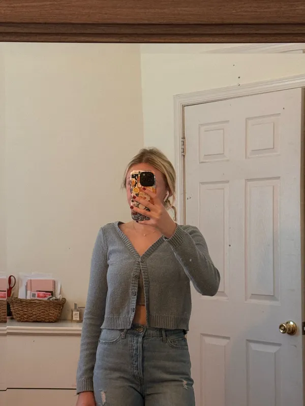 American Eagle Button-Up Sweater - Image 3
