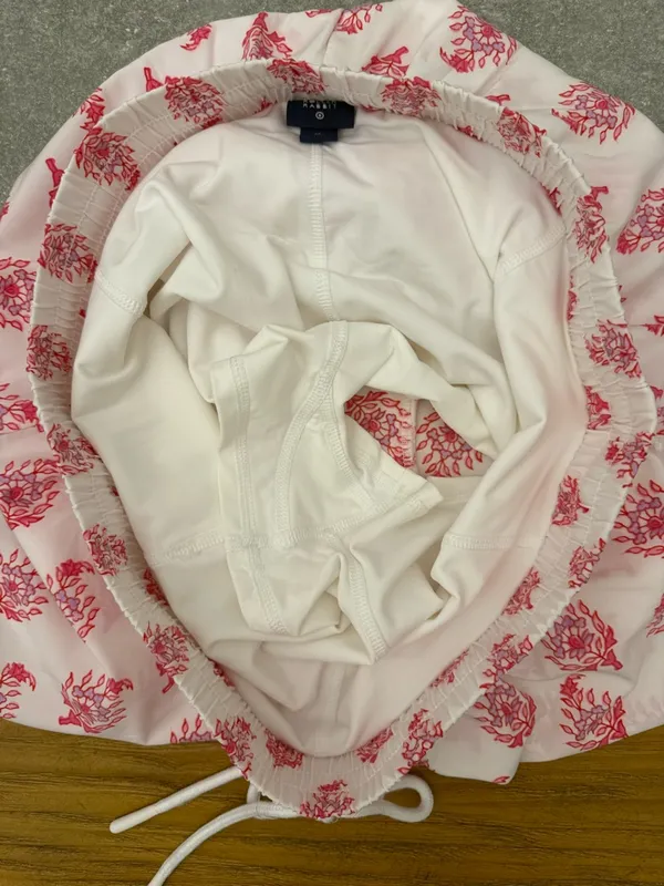 Roller Rabbit x Target Bouquet Drawstring Skort Shorts Pink Limited Edition M - Image 5