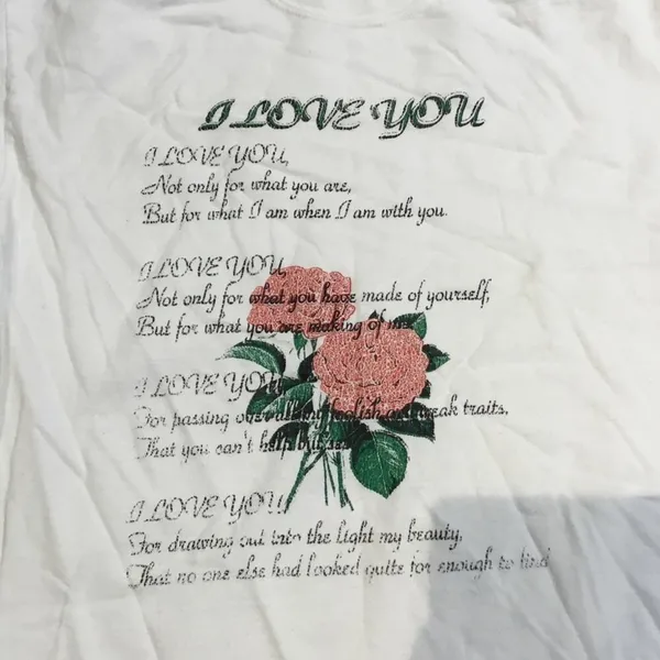 Hanes I Love You T Shirt - Image 2