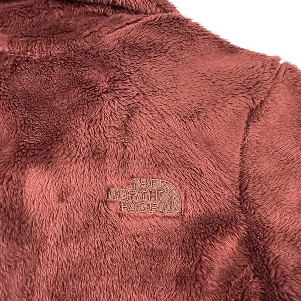North Face Women's Osito Coat Jacket High Pile Teddy Fleece Size Small‎ Rust - Image 4