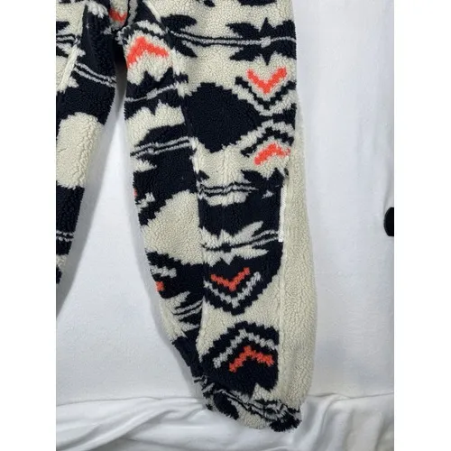 Free People Movement Printed Hit The Slopes Salopette Black Fairisle Combo Sz XS - Image 4