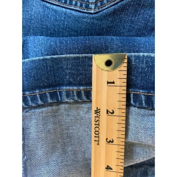 Gap Jeans Womens 6 Flare Stretch Medium Wash‎ Stretch Cotton Lycra Spandex - Image 8