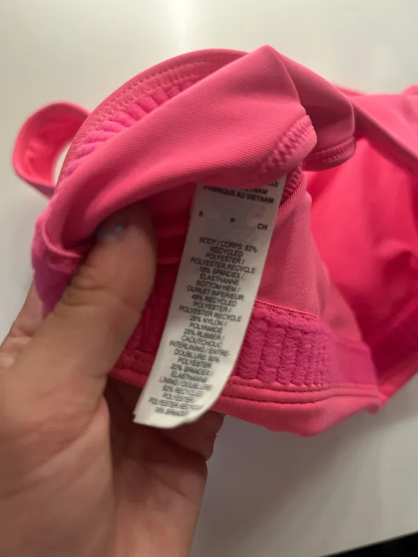 Pink Nike Sports Bra Light - Image 3