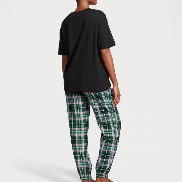 Victoria's Secret new regular flannel long tee jama‎ - Image 2