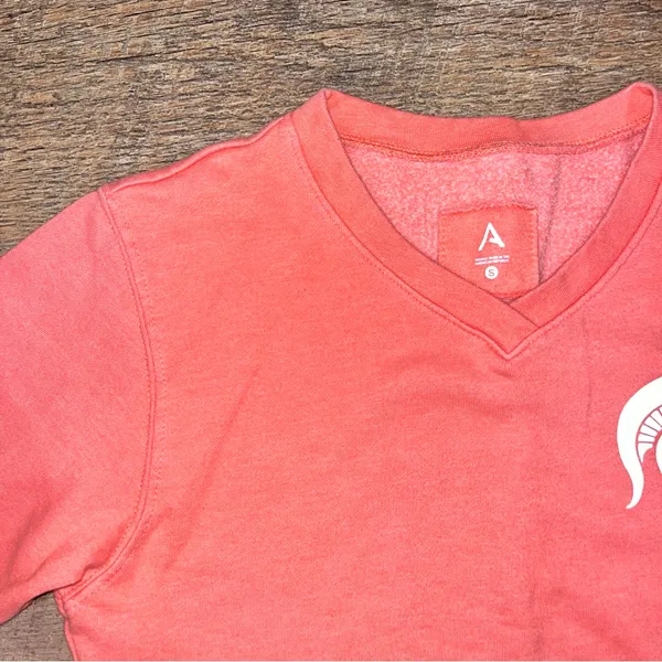 Antigua Women’s Michigan State Crewneck Sweatshirt - Image 3