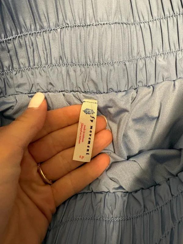 FP Movement by Free People Sky Blue Athletic Elastic-Waist Shorts - Image 4