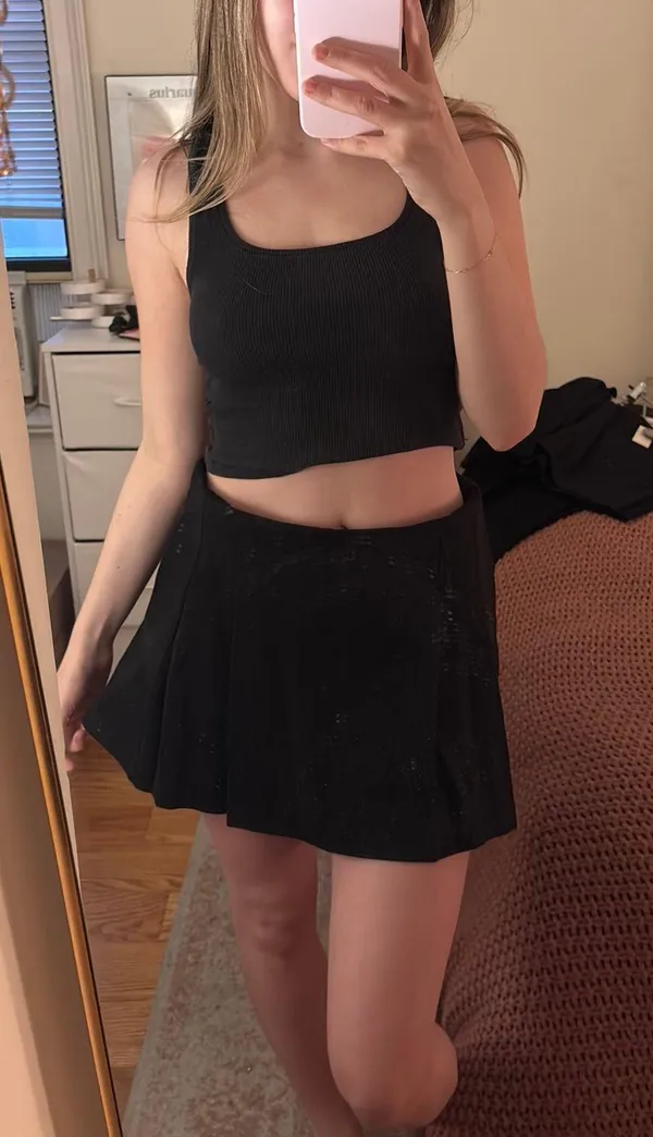 Black Mini Skirt - Image 4