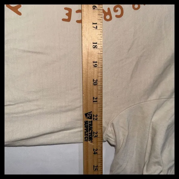 Comfort Colors We The Kingdom T-Shirt‎ Women XL Ivory Rainbow Holy Water Graphic - Image 4