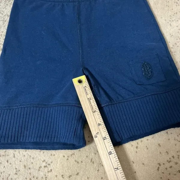 Free People Movement Victory Biker Shorts Yoga Navy Blue Ribbed Hem XS OB2049022 - Image 3