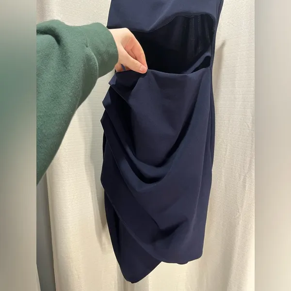 Windsor Navy blue bodycon dress - - Image 3