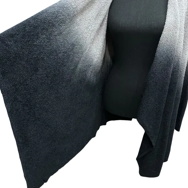 Barefoot Dreams Calypso Wrap Cardigan Womens S/M Gray Ombre 436 Bamboo Chic Lite - Image 5