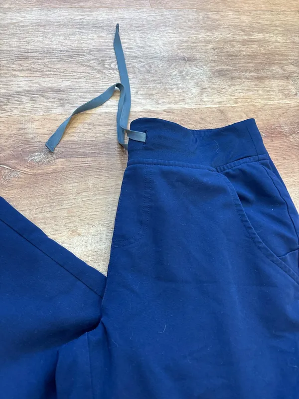 Navy FIGS Scrub Pants - Image 2