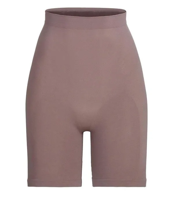 SKIMS Sculpting Above the Knee Shorts in Umber Size XX-Small/X-Small - Image 7