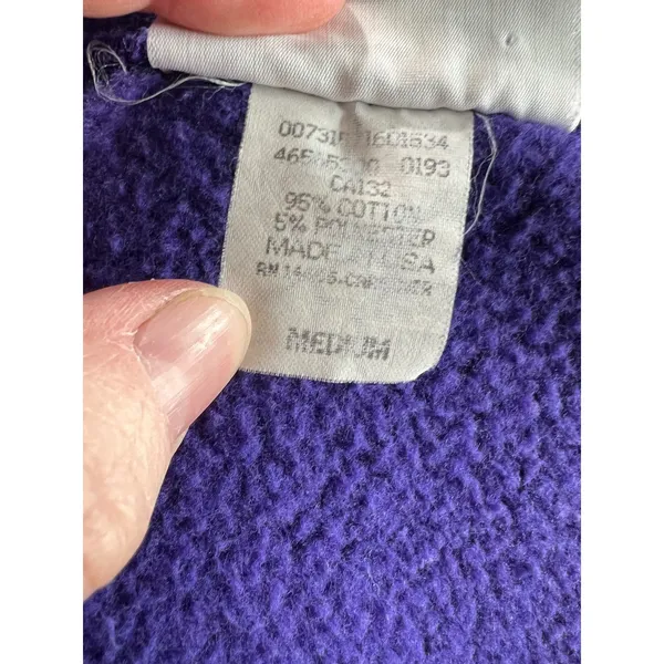 Lee sweatshirt 93 Firecracker purple yellow - Image 8