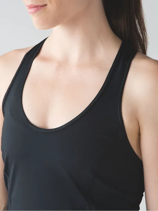 LULULEMON Goal Crusher Tank in Black Sz. Small - Image 4