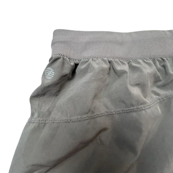 Z by Zella Women's Gray‎ Satin Sweat Shorts Size M Casual - Image 4