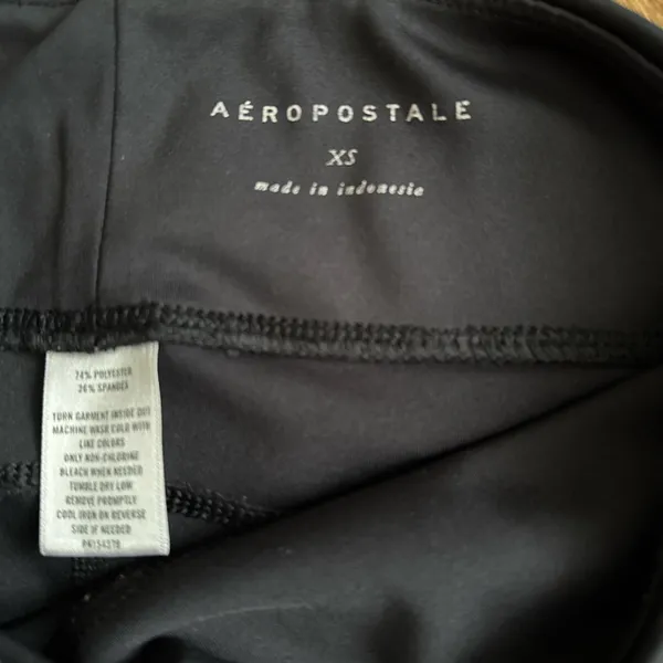 Aeropostale Midnight Black Women's Leggings - Image 2