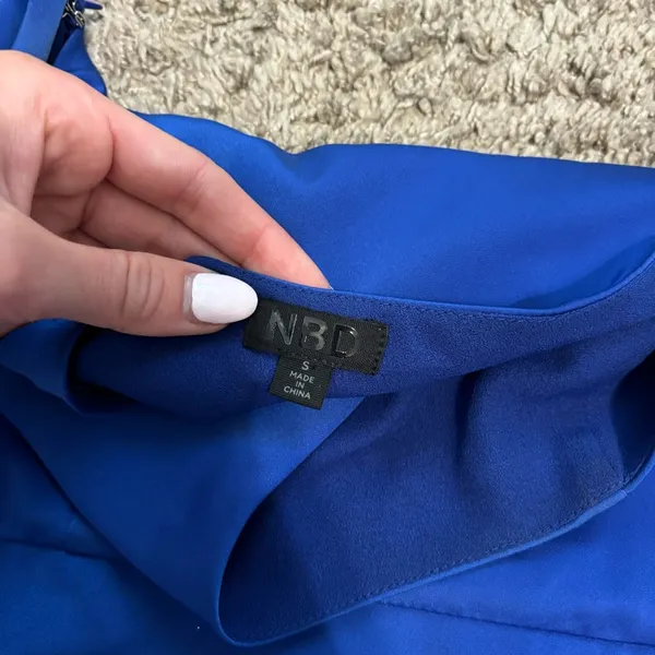Revolve NBD Mini Dress in Bright Cobalt - Image 4