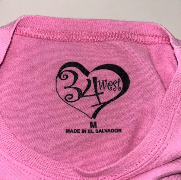 Pink baby tee Size M - Image 2