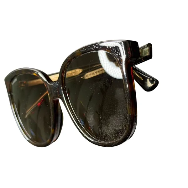 Gucci GG0507S Brown Tortoise Oversized 2022 Italy Sunglasses - Image 2