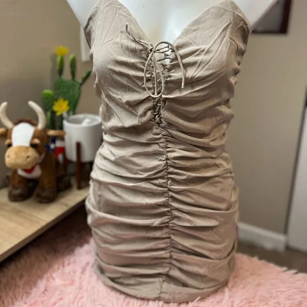 Nude dress Tan - Image 2