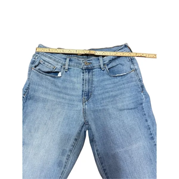 Levi’s Women’s‎ 505 Straight Midrise Jeans Light Wash Sz 10 - Image 5