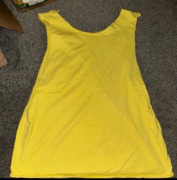 Super soft Yellow Tank Size XL - Image 2