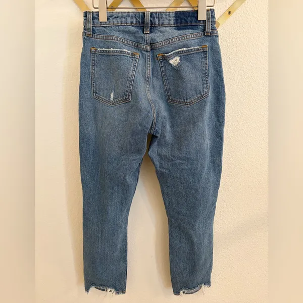 Abercrombie & Fitch The Mom High Rise Curve Love Distressed Jeans 26 2 - Image 6