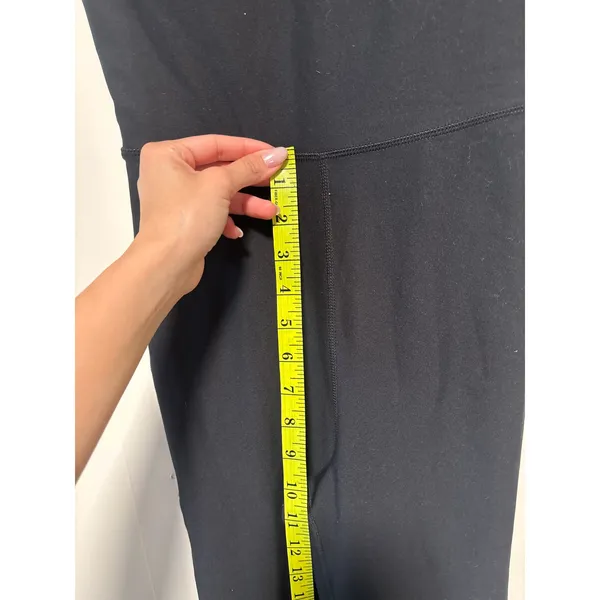 Old Navy Women's PowerSoft Go-Dry Black Flare Leg Jumpsuit XS - Image 4