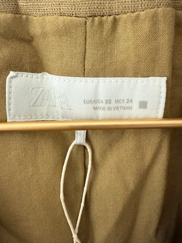 Zara Linen Vest - Image 5