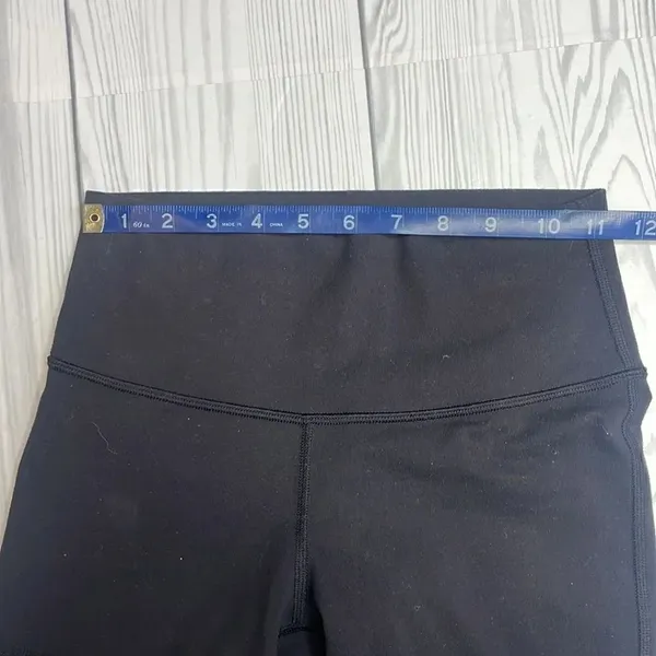 Lululemon High Rise Wunder Under Tech Mesh Black 6 - Image 8