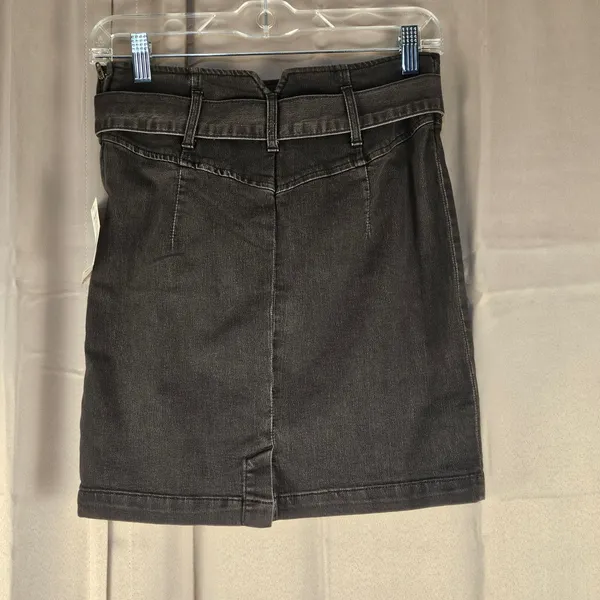 NWT Free People Womens‎ Livin It up Worn Black Pencil Skirt 4 - Image 2