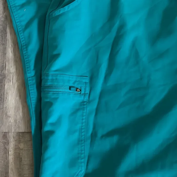 FIGS Yola™ High Waisted Scrub Pants Pacific Blue - Image 4