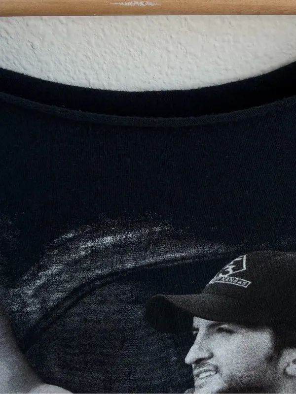Luke Bryan On Tour Black Off-the-Shoulder Country Music Tee - Image 3