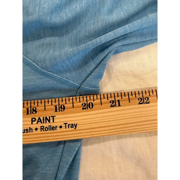 Patagonia Long Sleeve Pullover Hoodie Blue Women's Size Large Activewear - Image 7