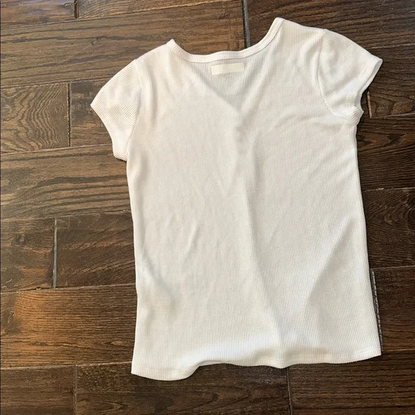 Abercrombie White Knit Top Bella Swan Y2K style size 17-18 - Image 5