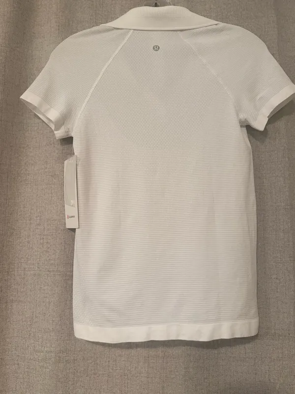 Lululemon NWT Swiftly Tech Short-Sleeve Polo Shirt | 4 - Image 6