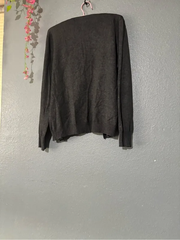 Melrose Chic New York Black Lightweight Cardigan Size XL - Image 5