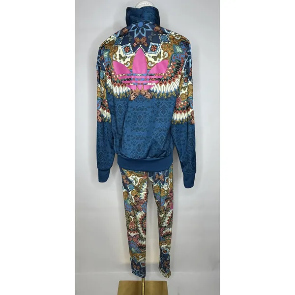 Adidas Originals x FARM Rio Borbomix Track Jacket Pants Set Floral Butterfly M L - Image 4